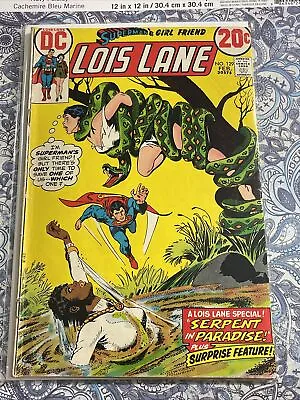 Buy Superman's Girlfriend Lois Lane #129 Jungle Snake Afro Bondage Bob Oksner 1973 • 7.88£