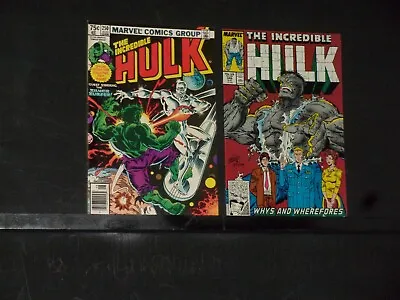 Buy Incredible Hulk 2 Key Book Lot (#250/ Silver Surfer/1st Arabian Knight+ #346) • 31.54£