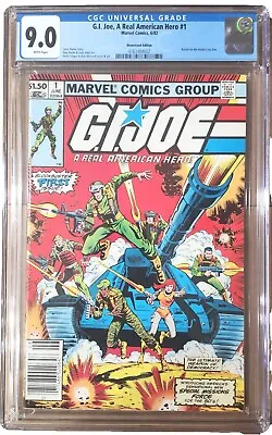 Buy Marvel: G.I. JOE: A Real American Hero # 1 CGC 9.0 (WHITE PAGES)  • 199.16£