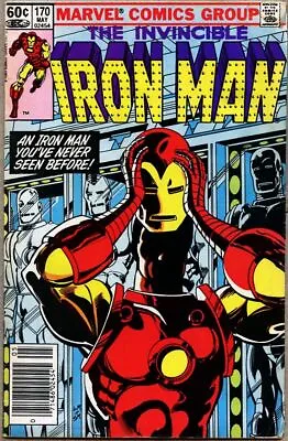 Buy Iron Man #170-1983-gdvg 3.0 Mark Jewelers Variant 1st James Rhodes Iron Man Full • 24.57£