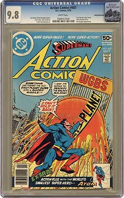 Buy Action Comics #487 CGC 9.8 Rocky Mountain 1978 DC 0968557008 • 134.81£