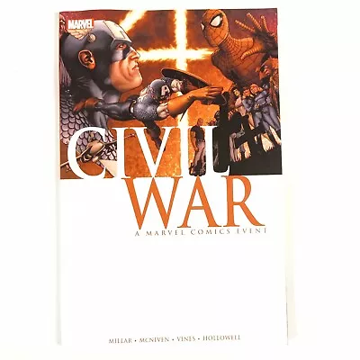 Buy Civil War A Marvel Comics Event By Mark Millar Graphic Novel Book 2016 • 12.99£