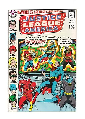 Buy Justice League Of America #82: Dry Cleaned: Pressed: Bagged: Boarded! FN-VF 7.0 • 15.79£