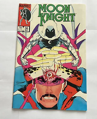 Buy Marvel Comics Moon Knight 36 - Moon Knight Meets Doctor Strange 1984 • 12.66£