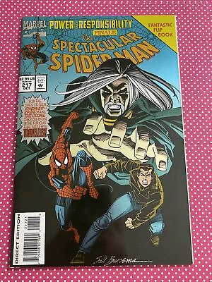 Buy SPECTACULAR SPIDER-MAN #217 FOIL FLIPBOOK SAL BUSCEMA COVER 1994 Clone Saga • 4.75£