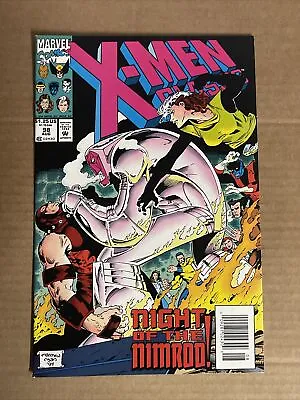 Buy X-men Classic #98 Rare Newsstand Edition Marvel Comics (1994) Reprints #194 • 12£