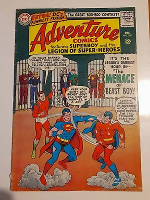 Buy Adventure Comics #339 Dec 1965 VGC- 3.5 Hunters Of The Super-Beasts • 6.99£