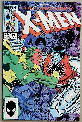 Buy Uncanny X-Men #191 Vol 1 - Marvel Comics - Chris Claremont - John Romita Jr • 12.50£