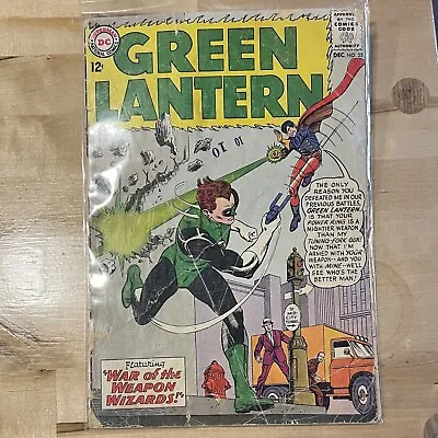 Buy Green Lantern #25 1963 Featuring War Of The Weapon Wizards! • 76.23£