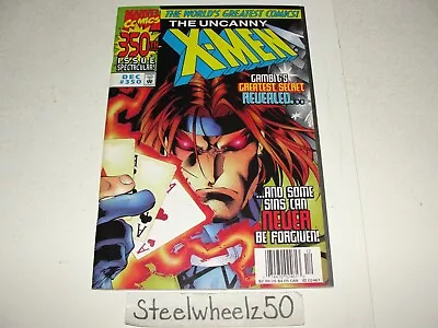 Buy Uncanny X-Men #350 Newsstand Comic Marvel 1997 Non Foil Gambit Joe Madureira HTF • 15.82£