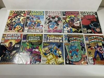 Buy Captain America Comic Books (335, 347, 348, 352, 354, 356, 357, 366, 391 & 397) • 39.53£