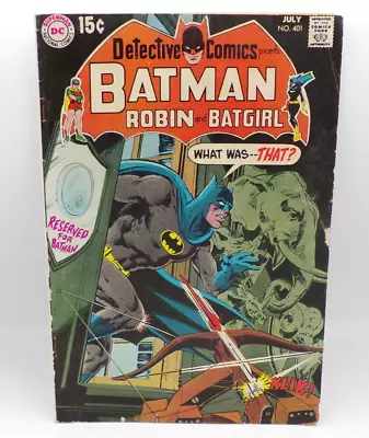 Buy Batman DC Detective Comics #401 Robin And Batgirl (reader Copy) • 6.79£