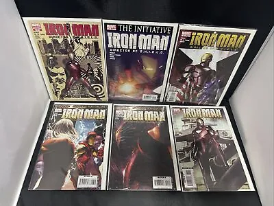 Buy Iron Man Director Of Shield #15,18,22,26-27,32 Lot Of 6 (2007) Marvel Comics NM • 19.72£