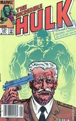 Buy Incredible Hulk Canadian Price Variant #291 VF 8.0 1984 Stock Image • 7.43£