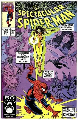 Buy Spectacular Spider-Man (1976) #176 NM- First Appearance Of Corona • 4.34£
