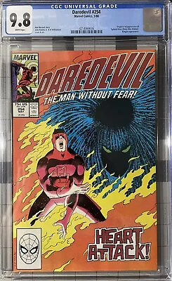 Buy Daredevil #254 CGC 9.8 White Pages Centered 1st Appearance & Origin Typhoid Mary • 395.78£