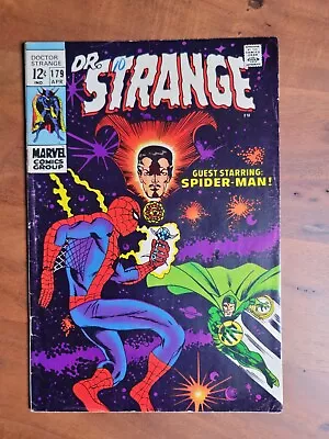 Buy Dr Strange #179 (Marvel 1969) Spider-Man Appearance : FN 6.0 Doctor • 33.77£