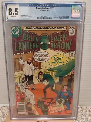 Buy GREEN LANTERN #122 CGC 8.5  DC Comics  1979  Guy Gardner & General Zod App  🇺🇸 • 43.47£