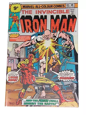 Buy Marvel -  Invincible Iron Man 85 April 1976 UK Price Variant  VFN- • 8.99£