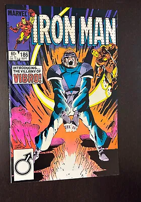 Buy IRON MAN #186 (Marvel Comics 1984) -- Copper Age Superheroes -- VF/NM • 6.35£