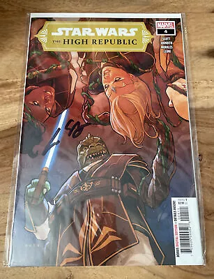 Buy Star Wars: The High Republic #4 Cover A Marvel Comics Signed Cavan Scott • 10£