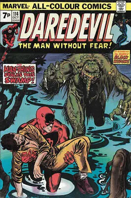 Buy Daredevil (1964) # 114 UK Price (3.5-VG-) Black Widow, Man-Thing 1974 • 11.25£