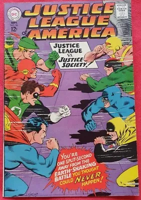 Buy Justice League Of America 56 DC 1967 Justice League Vs. Justice Society • 64.99£