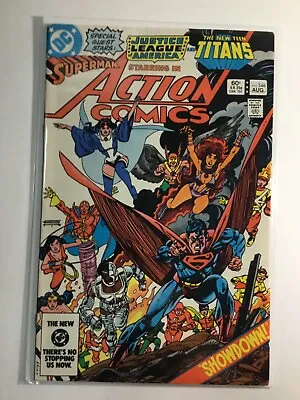 Buy Action Comics (1938 Dc) #546 Vg 4.0 Gil Kane, Marv Wolfman, J.l.a. Teen Titans!! • 6.57£
