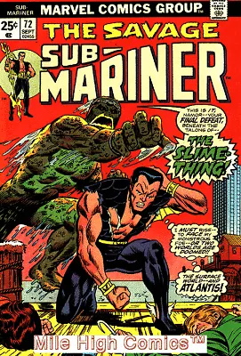 Buy SUB-MARINER  (1968 Series)  (PRINCE NAMOR SUB-MARINER) #72 Fine Comics Book • 6.92£