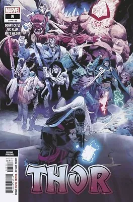 Buy Thor #5 | 2nd Print Variant Cover | Black Winter | Donny Cates | Marvel - 2020 • 5.89£
