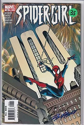 Buy Spider-Girl #100 DeFalco Frenz 2006 Signed Marvel Comics Buscema • 23.90£