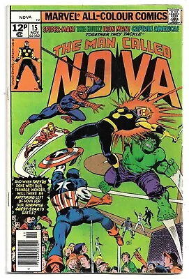 Buy The Man Called Nova #15 FN (1977) Marvel Comics • 6.50£