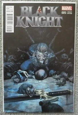 Buy Black Knight #5 Tedesco Variant..tieri/pizzari..marvel 2016 1st Print..vfn+ • 5.99£