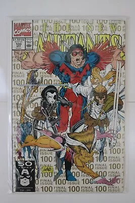 Buy Marvel New Mutants #100 2nd Print Gold Lettering 1st X-Force • 7£