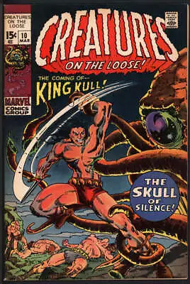 Buy Creatures On The Loose #10 8.0 // 1st Full Appearance Of King Kull Mar Id: 57693 • 52.97£