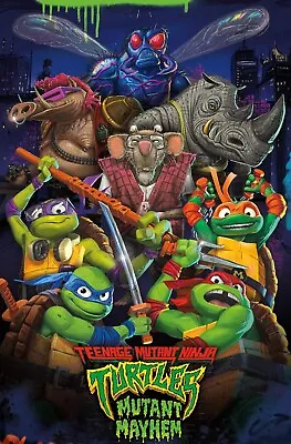 Buy Teenage Mutant Ninja Turtles (11 X17 ) Comic Poster • 28.46£
