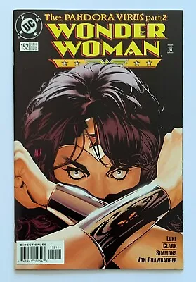 Buy Wonder Woman #152 Adam Hughes Cover (DC 2000) VF/NM Condition Comic • 19.95£
