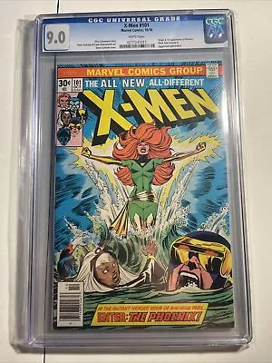 Buy X-Men #101  CGC 9.0 White Pages First Appearance Of The Phoenix • 711.54£