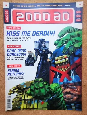 Buy 2000AD Judge Dredd Comic #1090 04/98 - Kiss Me Deadly / Slaine Returns • 3£