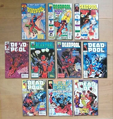 Buy DEADPOOL (vol. 1) Issues #11-20 - Marvel 1997 - Joe Kelly/Ed McGuinness - NM- • 39.99£