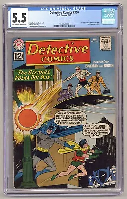 Buy Detective Comics 300 (CGC 5.5) 1st App. Polka-Dot Man Last Aquaman In Title M874 • 279.83£