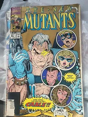 Buy The New Mutants #87 (Marvel, March 1990) • 12.75£