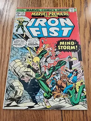 Buy Marvel Premiere Featuring Iron Fist #25 (1975) - Good • 40.21£