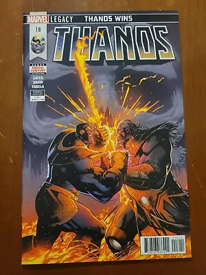 Buy Marvel THANOS #18 (2018) NM- 9.2 COSMIC GHOST RIDER - FINAL ISSUE Final Battle • 4.02£