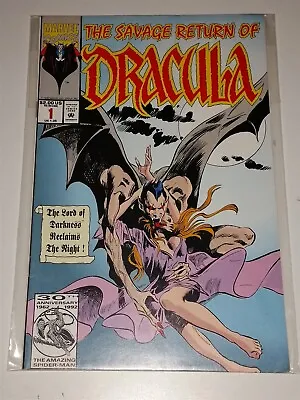 Buy Dracula Savage Return Of #1 Vf (8.0 Or Better) 1992 Marvel Comic Tomb Of Reprint • 11.54£