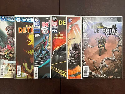 Buy Detective Comics Lot Of 6 #934 #945 #976 #988 (Vol 2) #49 #50 Batman Variant DC • 13.05£