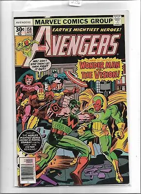 Buy The Avengers #158 1977 Very Fine+ 8.5 2756 Vision Wonder Man • 11.81£