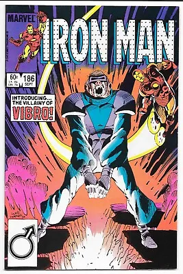 Buy Iron Man #186 First Appearance & Origin Of Vibro HI-RES SCANS • 2.38£
