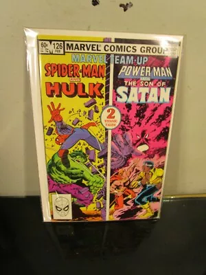 Buy Marvel Team-up #126 1983 -spider-man/hulk-power Man Bagged Boarded~ • 4.01£