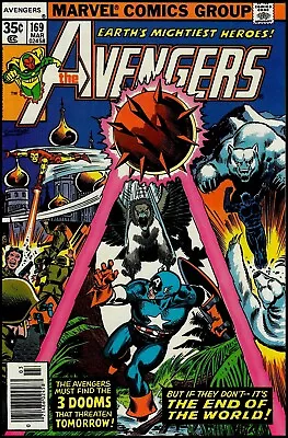 Buy Avengers (1963 Series) #169 FN- Condition • Marvel Comics • March 1978 • 3.15£